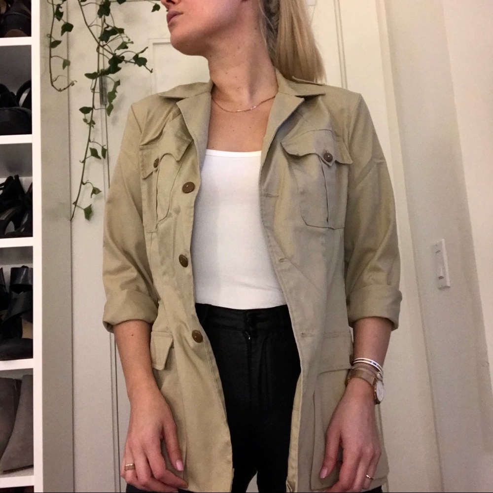 Vintage Safari Blazer